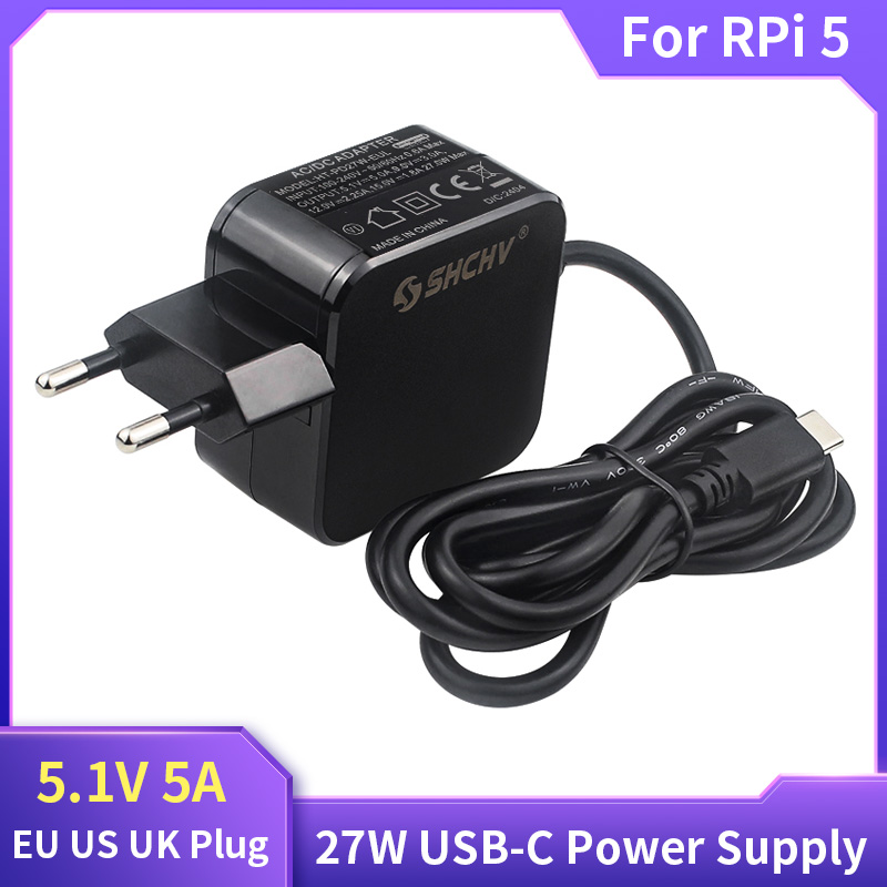 Banana Pi Bpi-M5 - Raspberry Pi 5 alimentatore 27W 5.1V